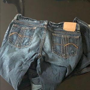 American Eagle size 6 jeans.  Boot cut